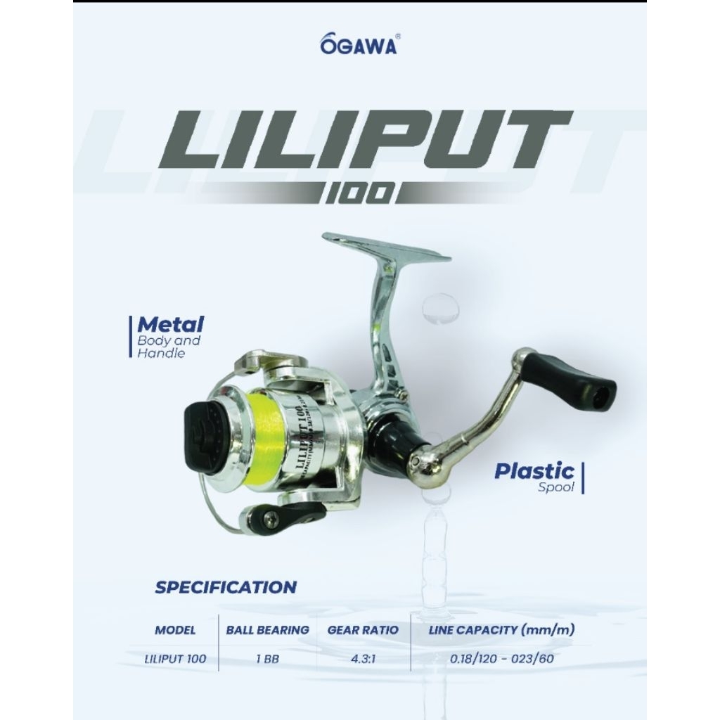 Reel tegek mini Ogawa LILIPUT 100
