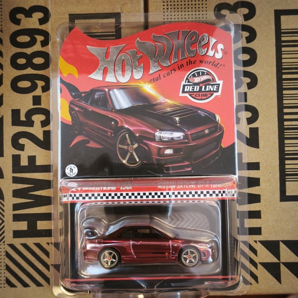 hot wheels rlc r34 oxblood