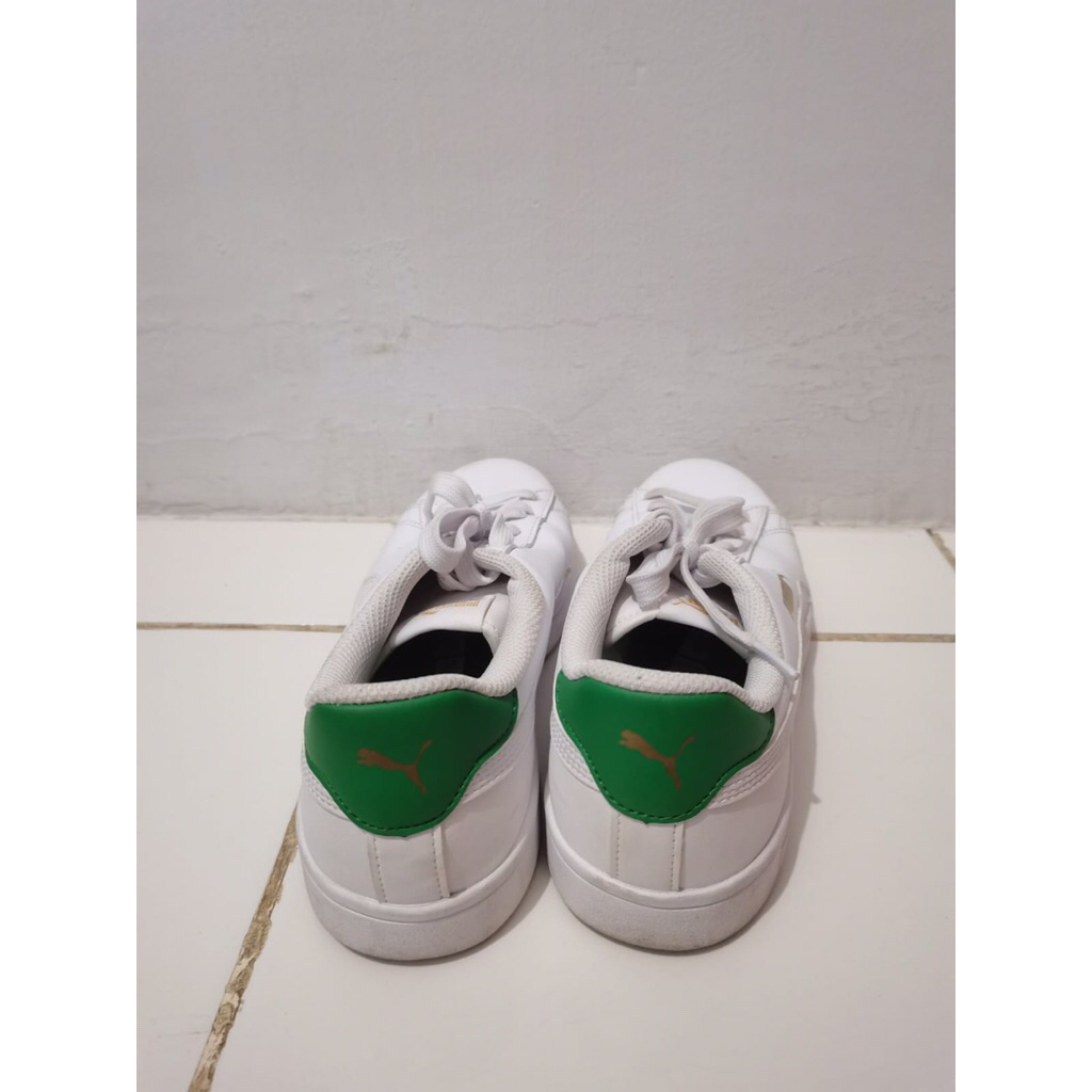WTS PUMA SMASH V2 L PUMA WHITE-PUMA WHITE