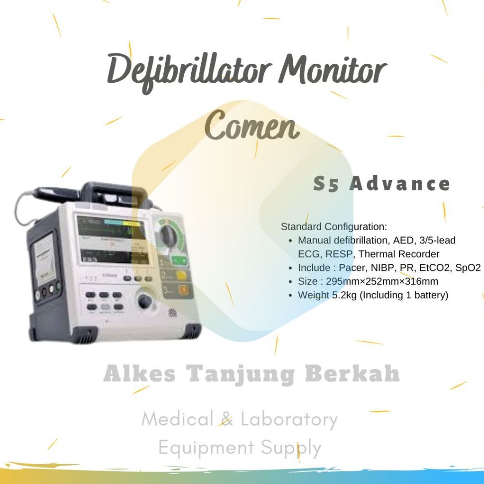 Comen S5 Defibrillator Monitor – Advance