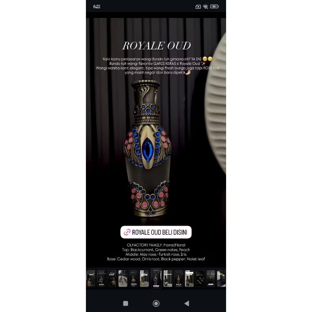 [READY] Luino Parfum Dubai Royale Oud ORIGINAL