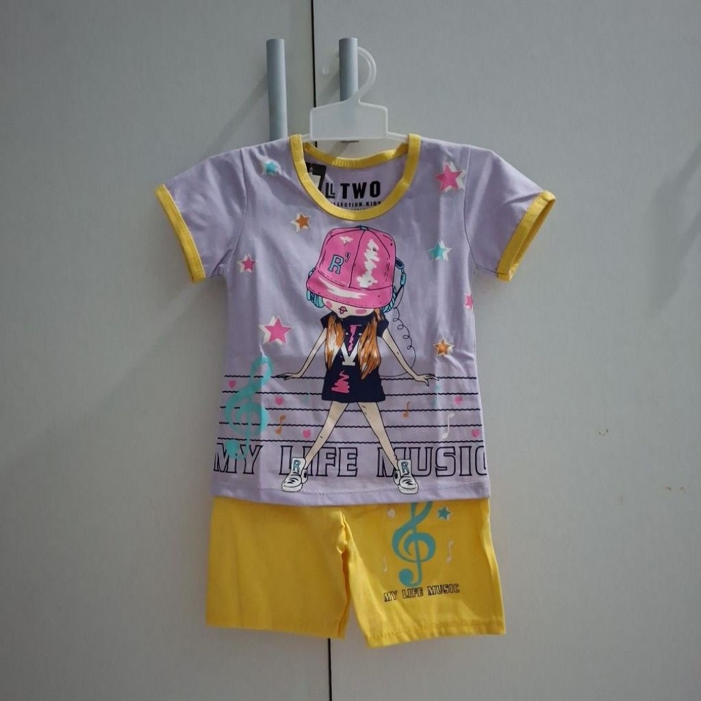 sale setelan anak new with tag reject