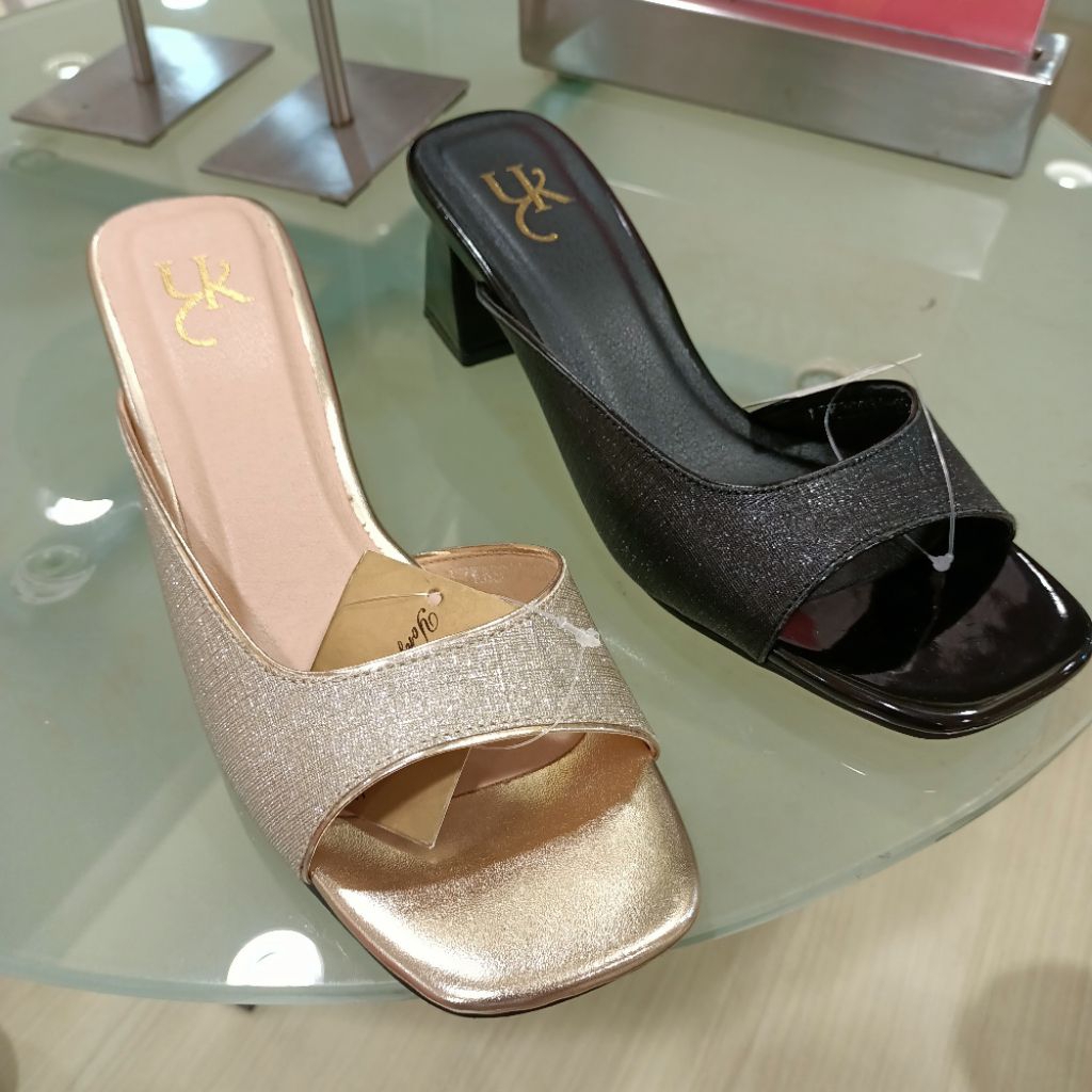 sandal wanita pesta heels 5cm YONGKI KOMALADI original