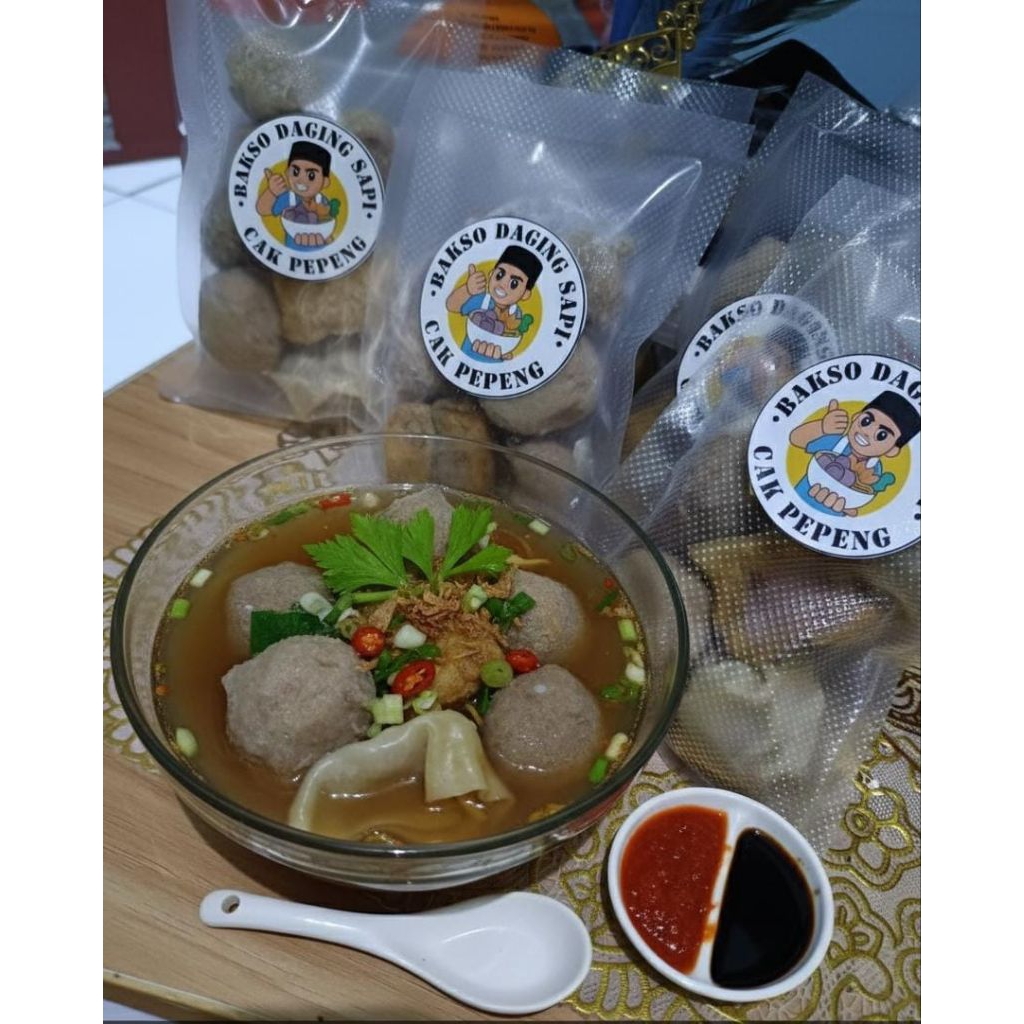bakso kemasan instan
