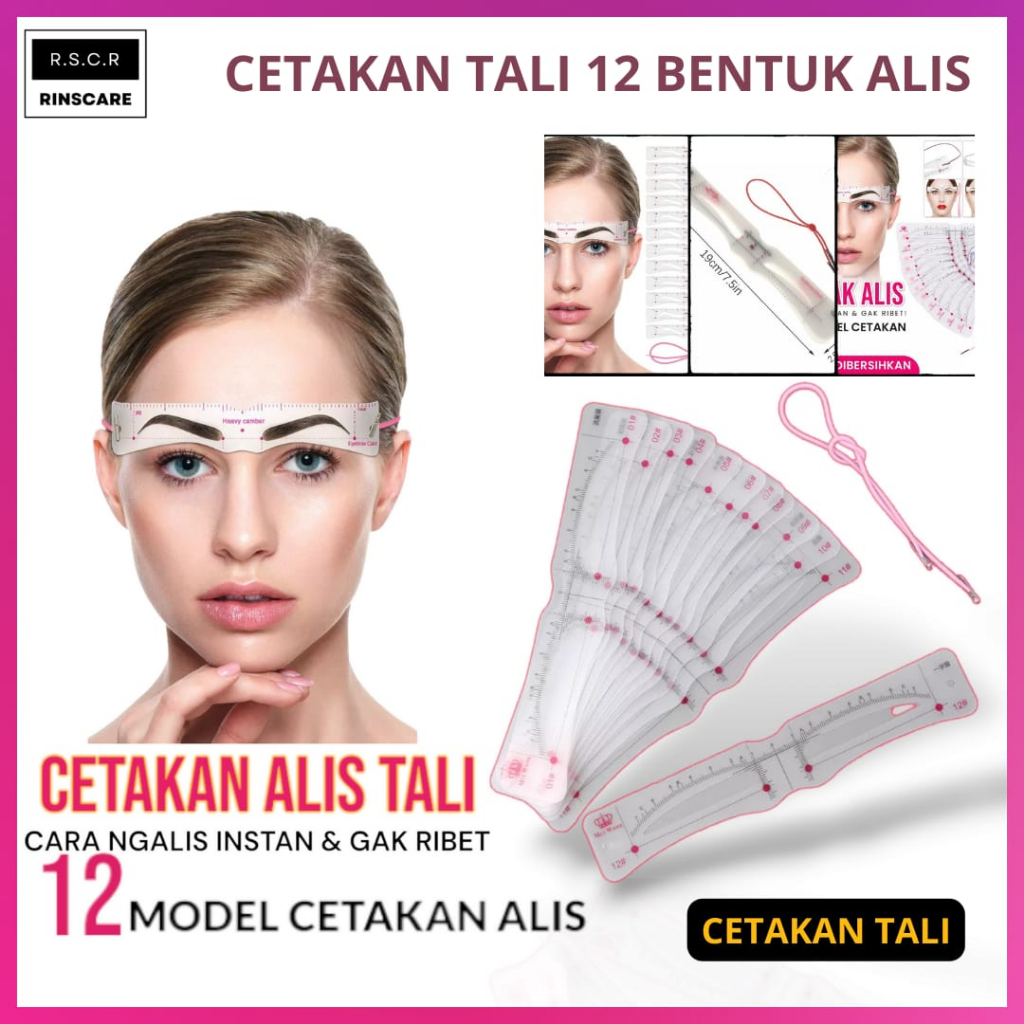 [ CETAKAN ALIS TALI 4 ] CETAKAN ALIS TALI ISI 4 MODEL ALIS PINK