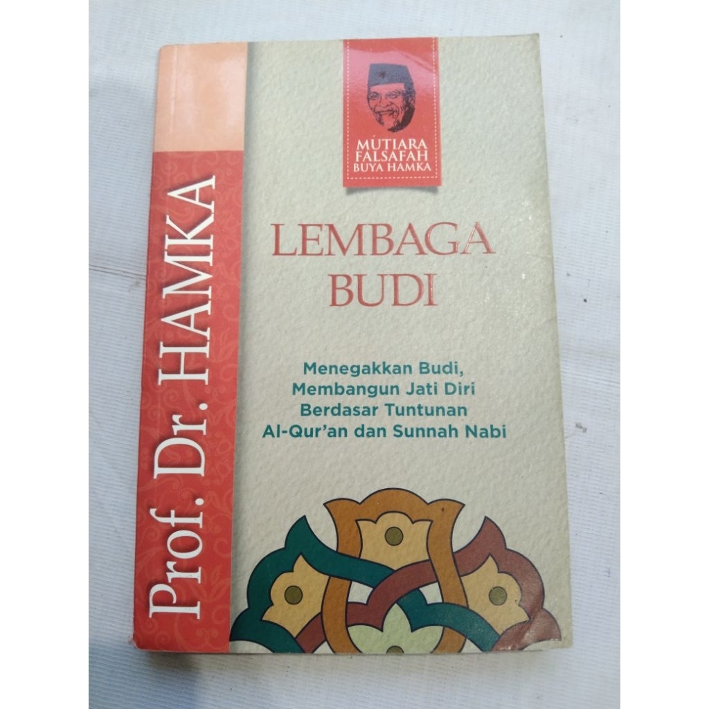 Buku Mutiara Falsafah Buya Hamka LEMBAGA BUDI oleh Prof. Dr. Hamka