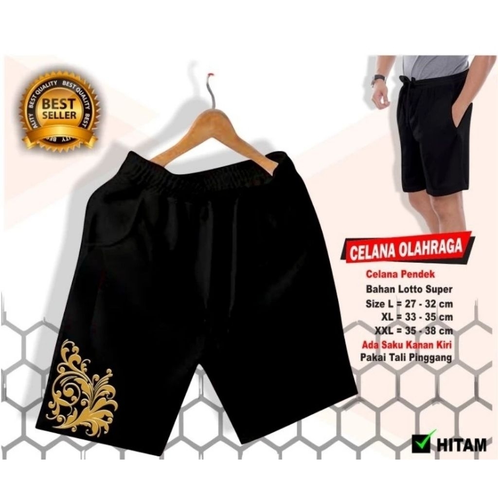 Celana pendek renang tidak ketat - celana renang pria tidak ketat terlaris Unisex