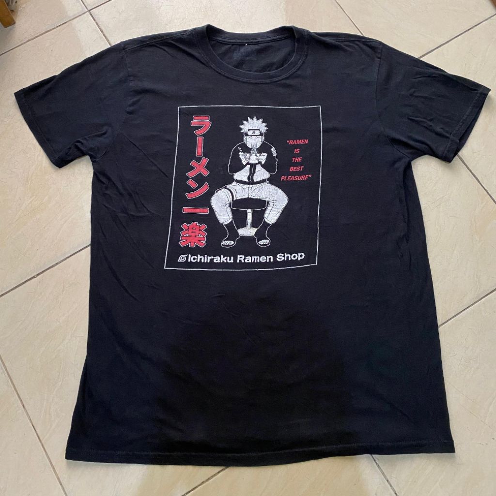 Kaos kartun jepang anime Naruto Shippuden original second Bekas murah murah, jual kaos anime murah o