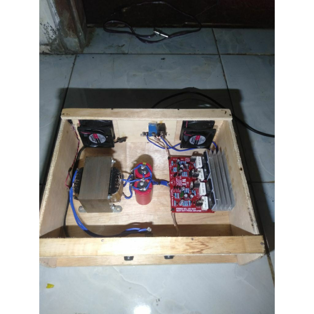 power 5a kecil 150w x2
