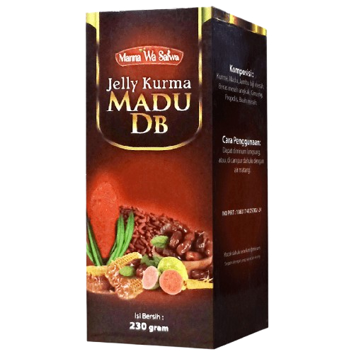 MANNA WA SALWA JELLY KURMA MADU DB ISI 230 GR