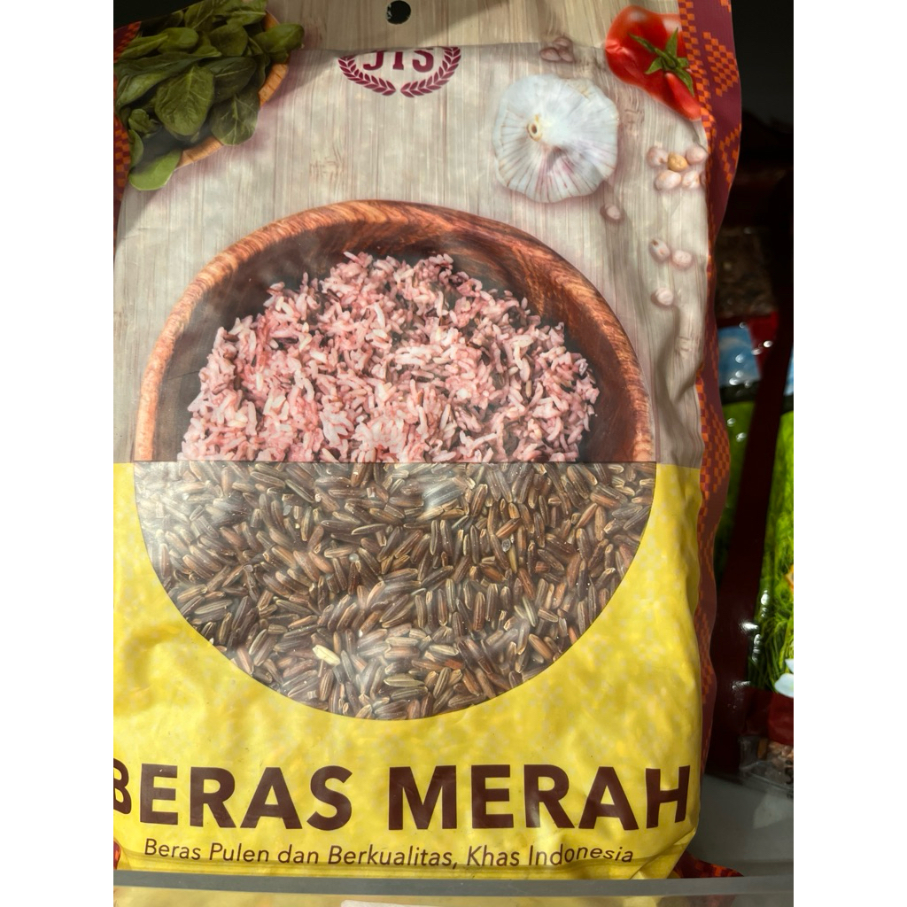 jts beras merah 500 g 25.000