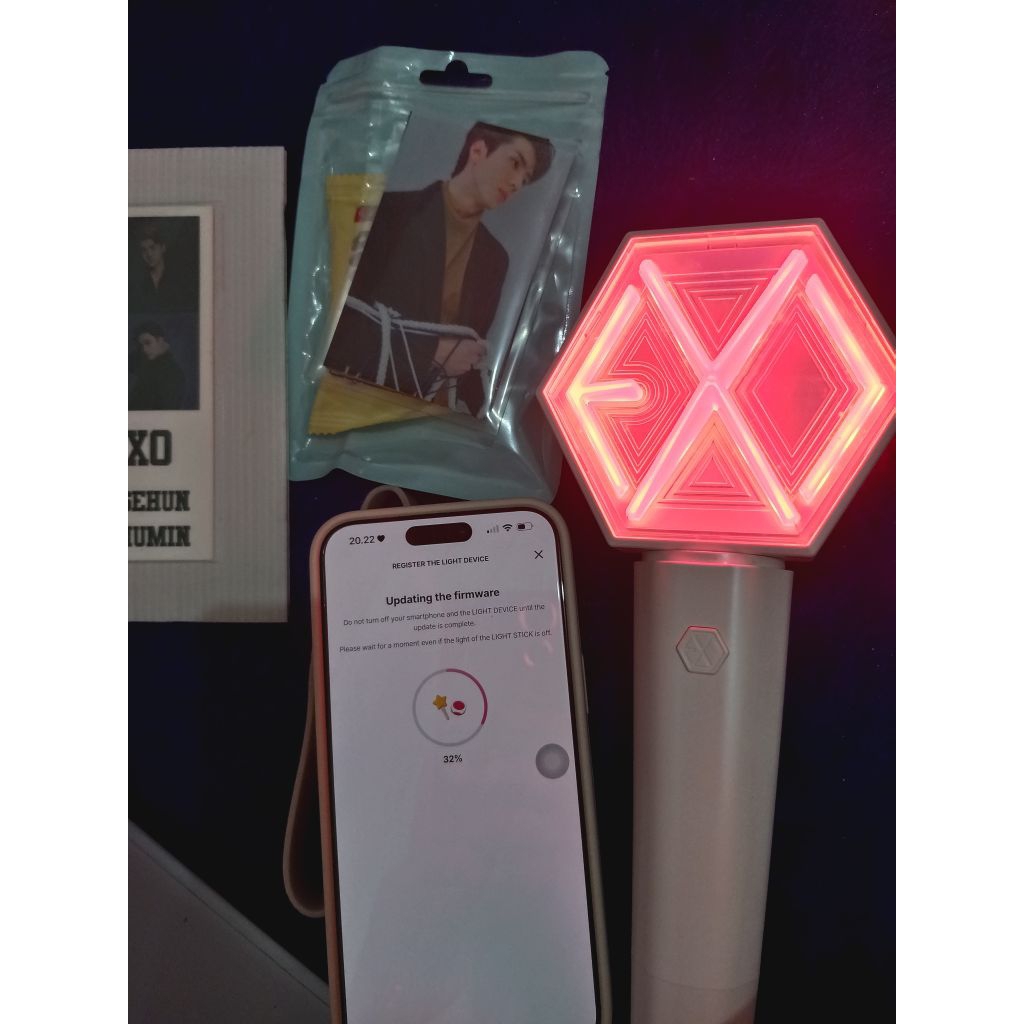 LS EXO Official Ver 3 Preloved free PC Xiumin Official