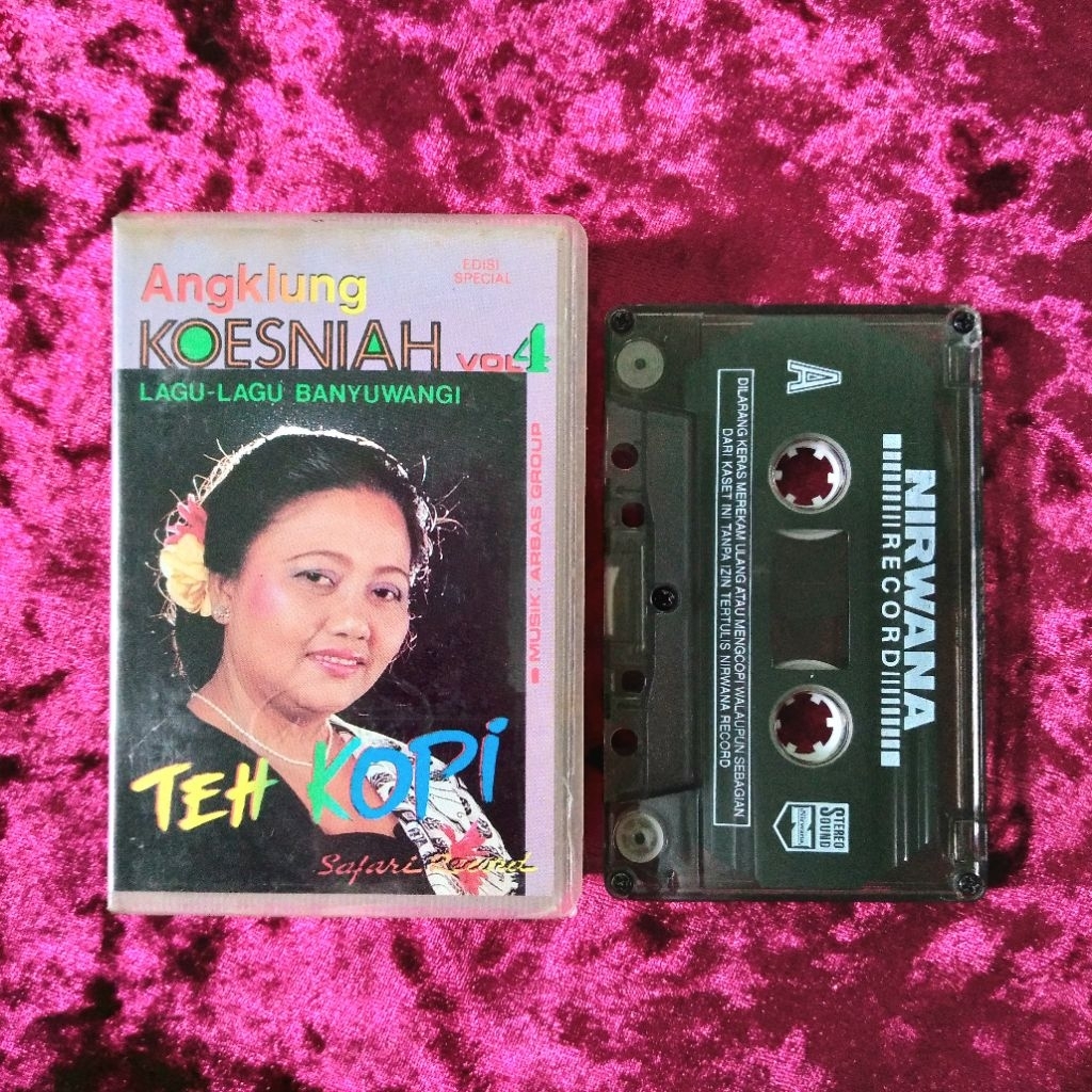 Kaset Koesniah - Lagu Lagu Banyuwangi Vol. 4 (Teh Kopi)