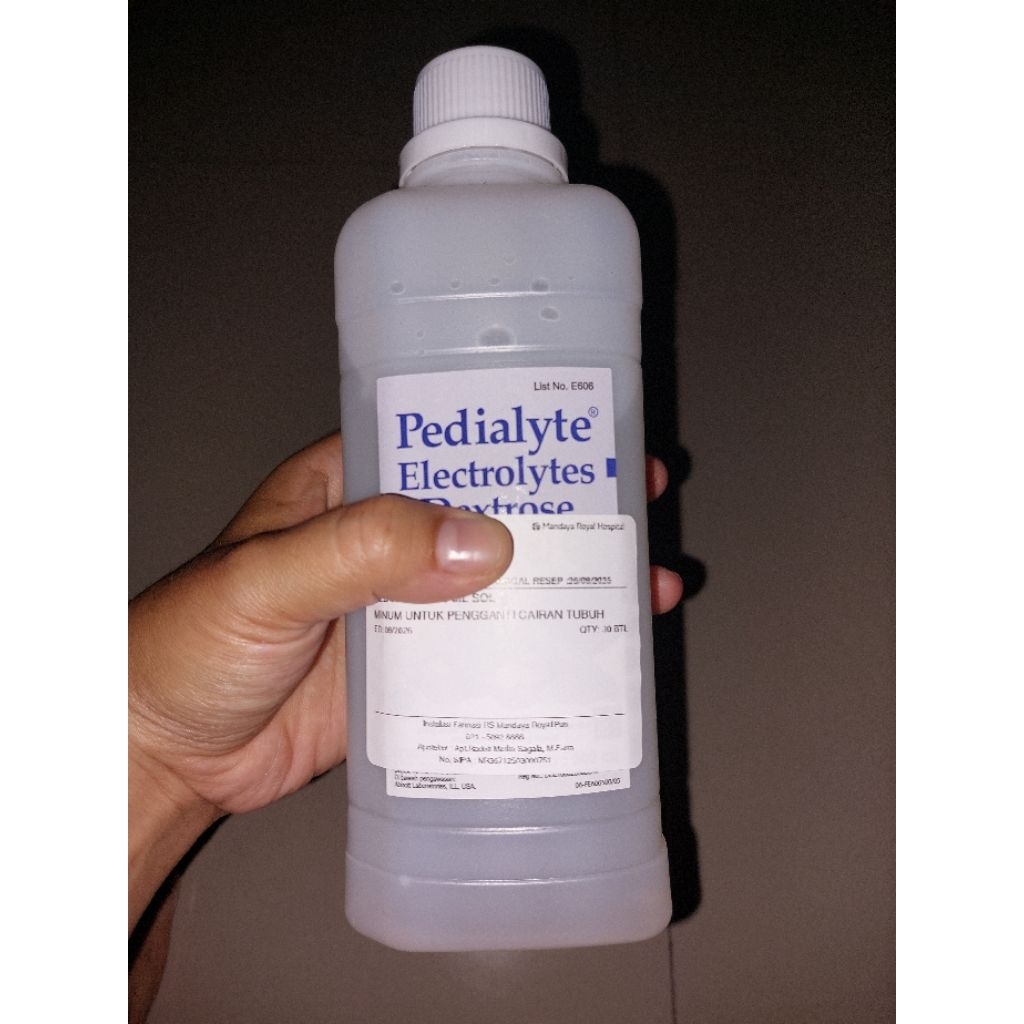 Pedialyte Electrolytes Dextrose 500 Ml Murah