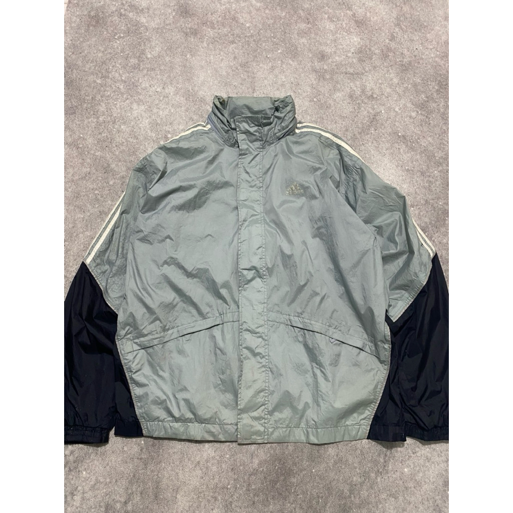 Adidas windbreaker hidden hoodie
