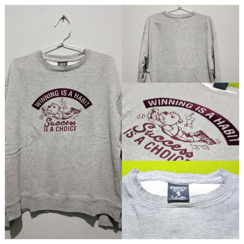 Bets'Shop - Crewneck WHO A.U Second