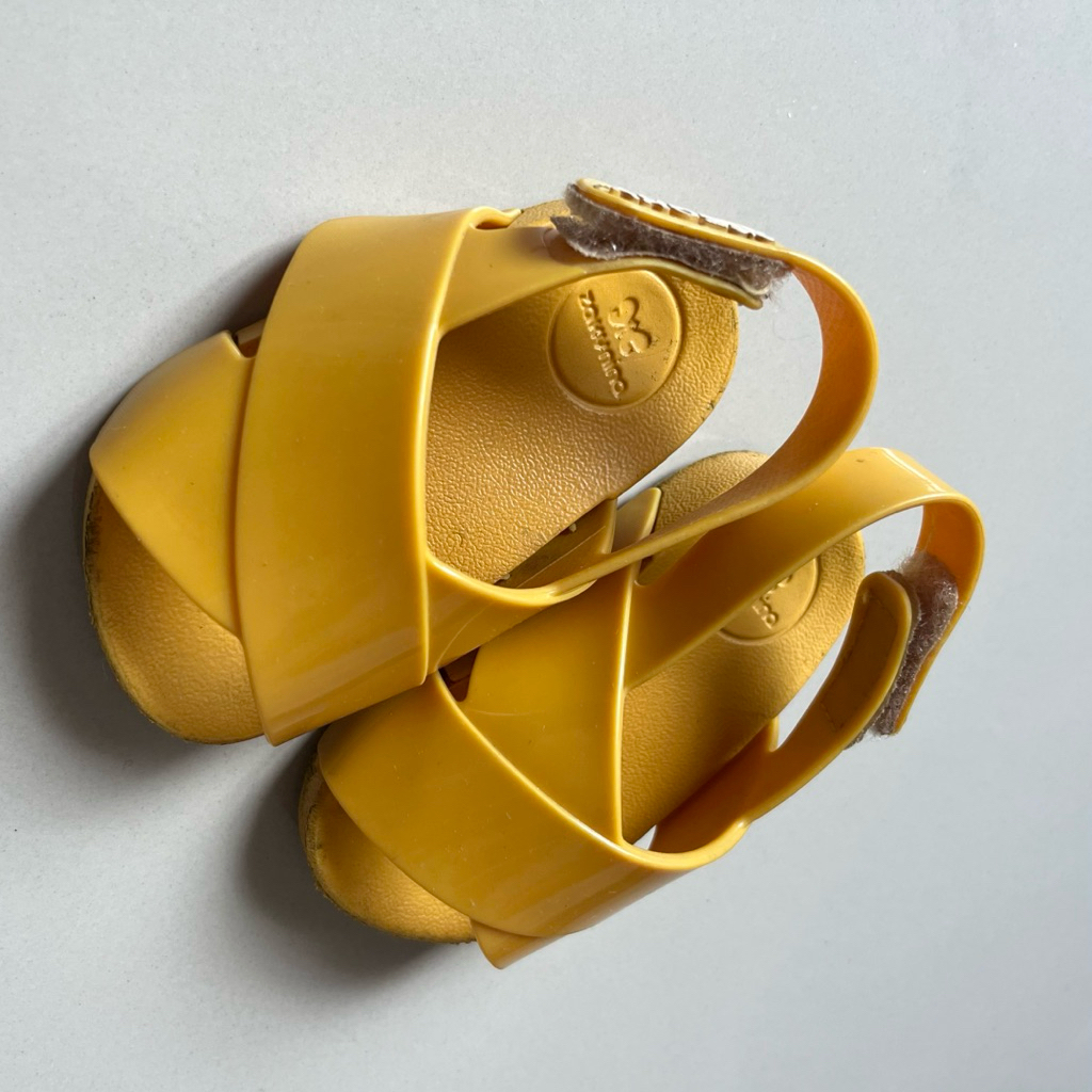 (12cm size 19) Zaxy Nina Jelly Sandal Melissa Sendal Anak Bayi Baby Girl Second Preloved