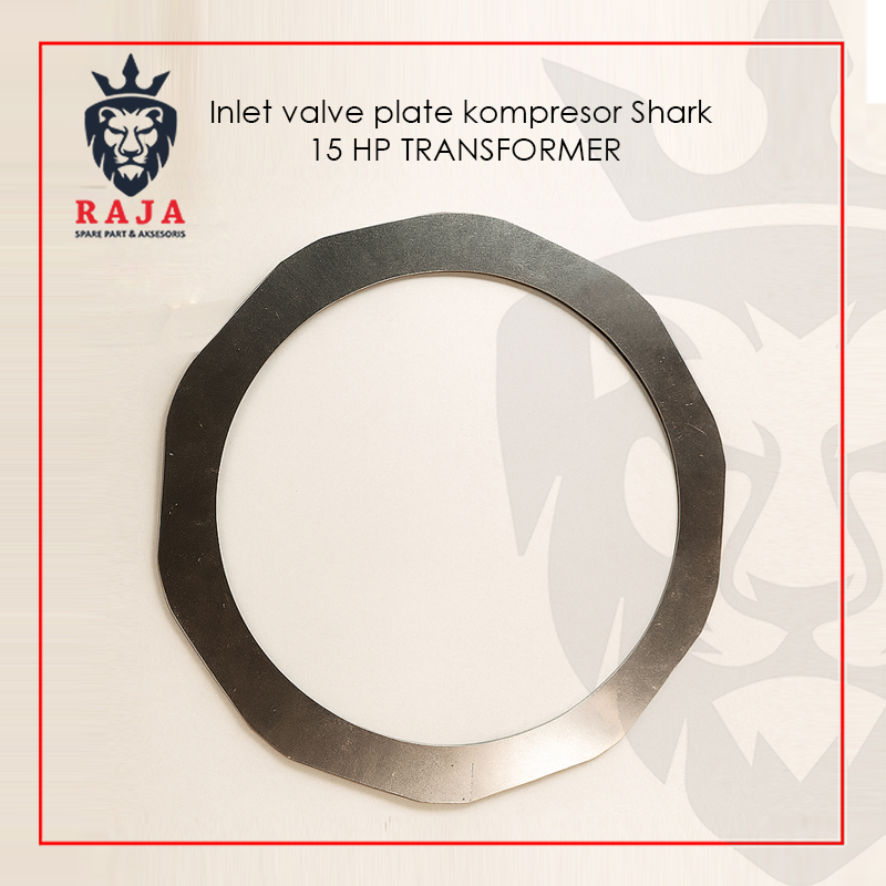 Inlet Valve Plate Kompresor Shark 15HP | Sparepart Kompresor Udara Industri Shark | Plat Katup Masuk