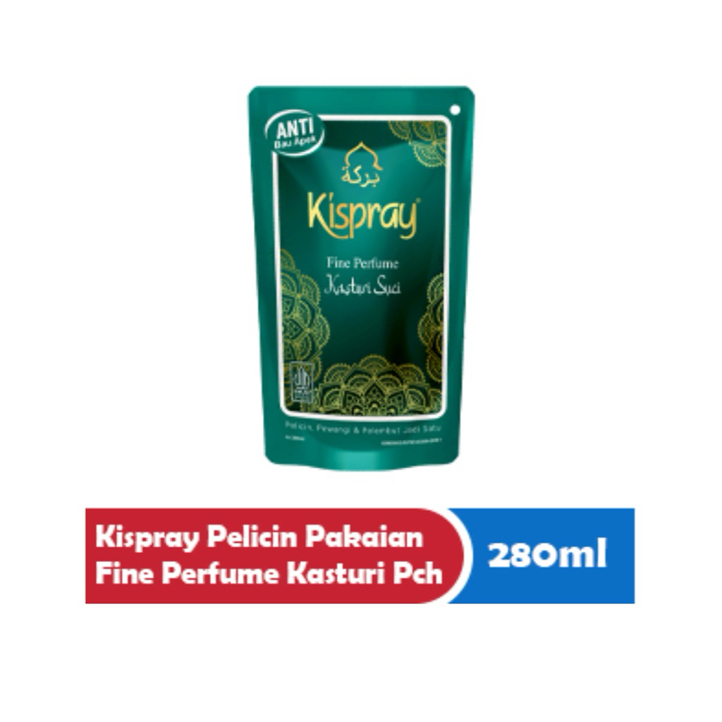 KISPRAY PELICIN PAKAIAN FINE PARFUME KASTURI SUCI PCH 280ml