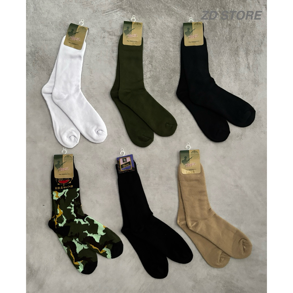 Kaos Kaki PDL Dan PDH HARPIST/Kaos Kaki HARPIST PREMIUM