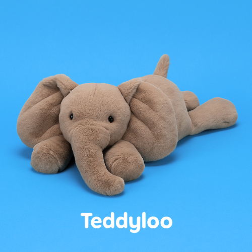 Smudge Elephant Jellycat Plush Rare Original Gift Soft Plush Cute Animal Jellycat Boneka Gajah Lucu