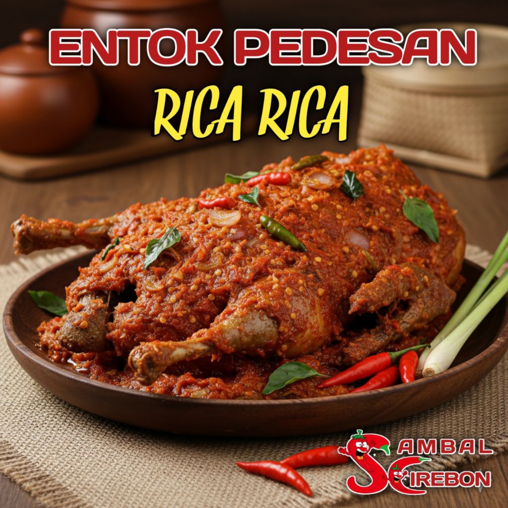 ENTOK PEDESAN RICA RICA frozen khas cirebon PEDAS GURIH MANTAP JEH..