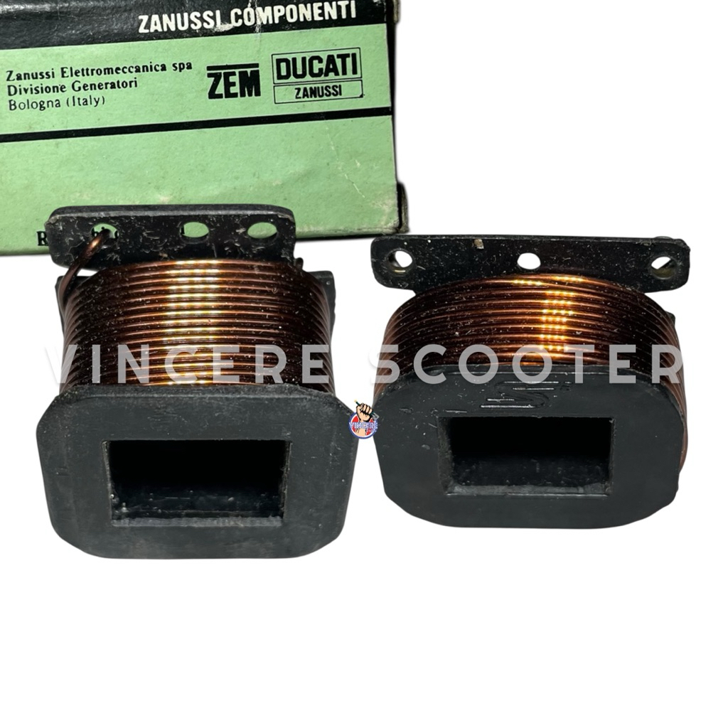 Spul Lampu Besar Kecil Ducati Original Vespa PX PS Platina