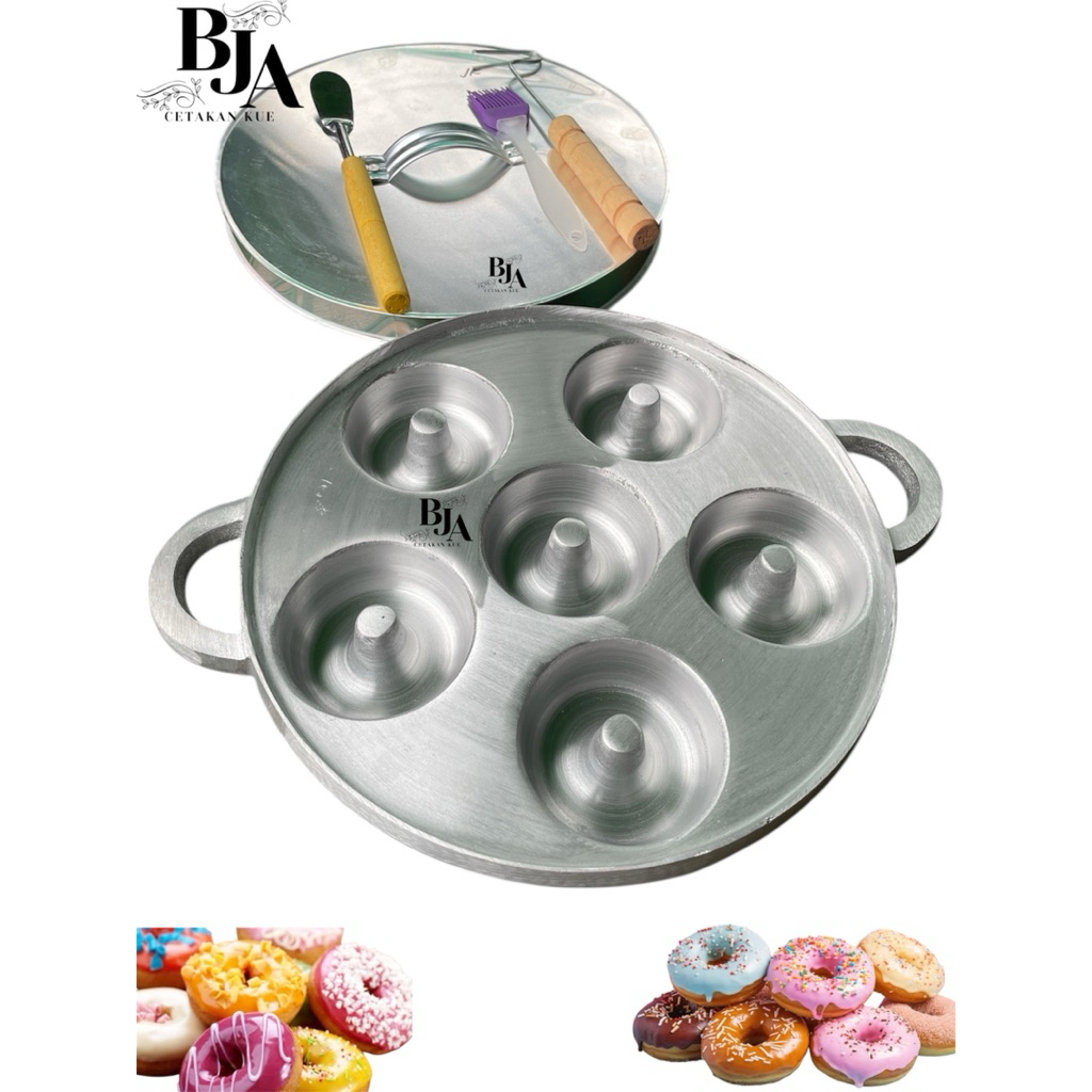 Cetakan Donat Panggang Cetakan Donat  Kering Cetakan Donat Cair Cetakan Donat Anti Lengket Bahan Ber