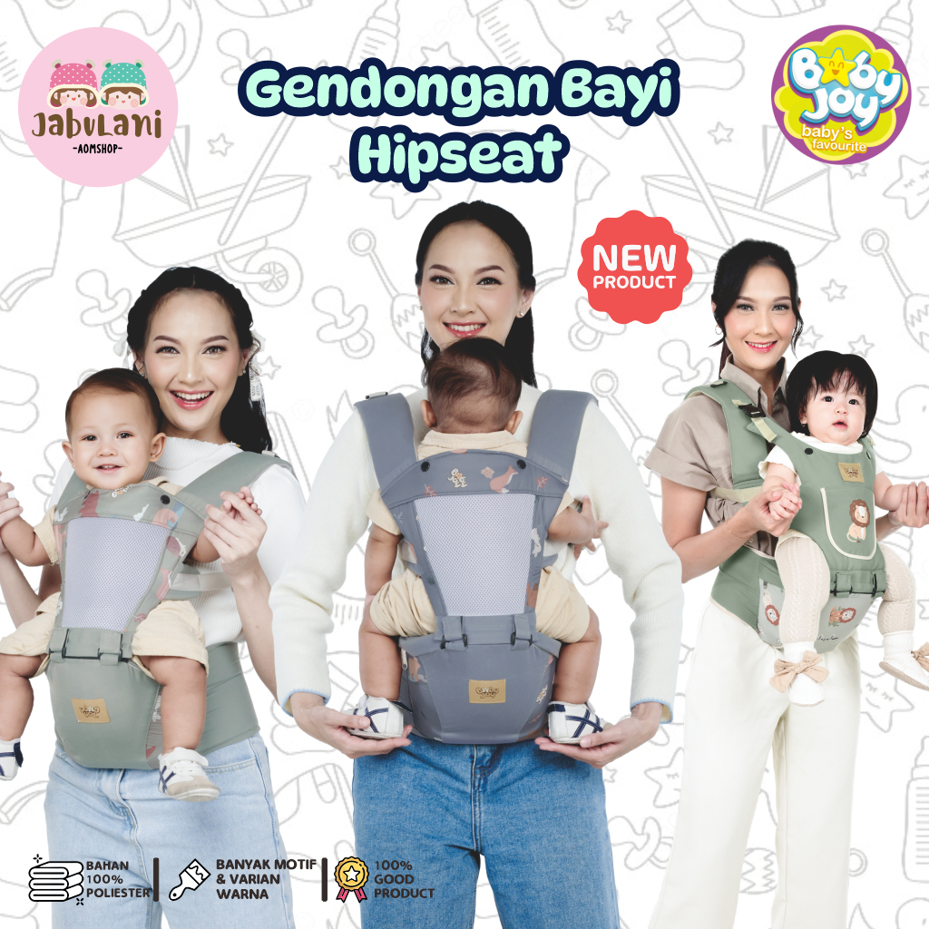 Baby Joy Gendongan Hipseat Bayi All Series| Baby Joy Gendongan Bayi Depan All Series