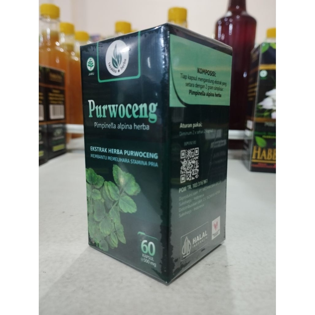 Kapsul Purwoceng-Tazakka isi 60