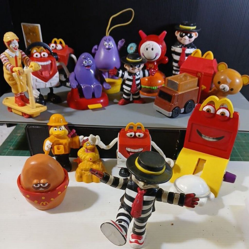 MASKOT MCD Ronald Hamburglar birdie Grimace