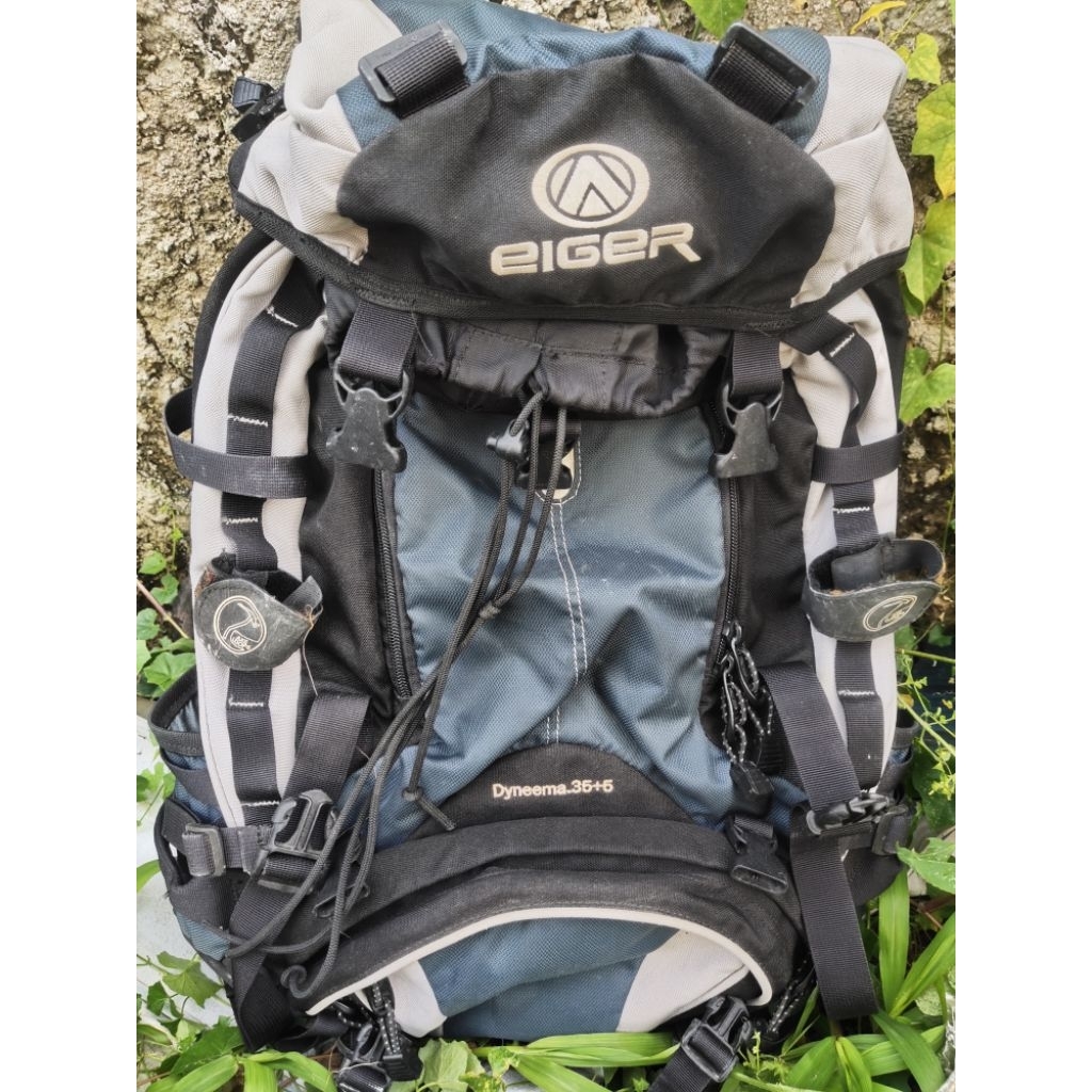 Tas Gunung Carrier Eiger Dyneema 35+5L Old Logo Classic