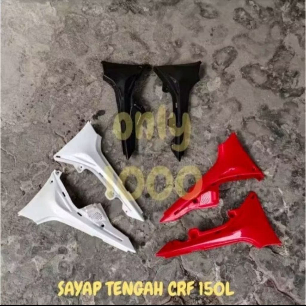 SAYAP TENGAH CRF 150 L 2018 SEGITIGA CRF 150 L COVER BODY CRF150L COVER SEGITIGA CRF150L TRAIL SUPER
