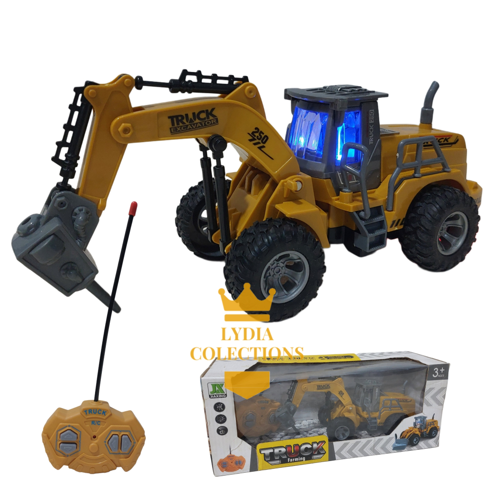 Mainan RC Beko Remote Control Excavator Alat Berat Konstruksi