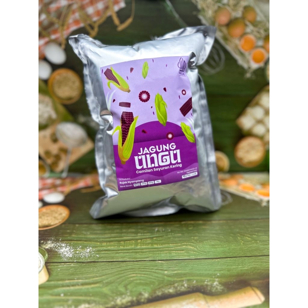RUJAK NYAMPLENG KERIPIK JAGUNG UNGU (100 gram)