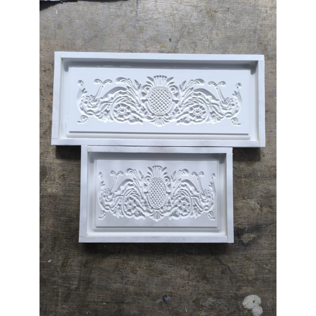 CETAKAN ORNAMENT DINDING CUSTOM MOTIF CNC