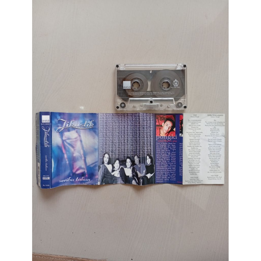 Kaset Pita Jikustik - Seribu Tahun