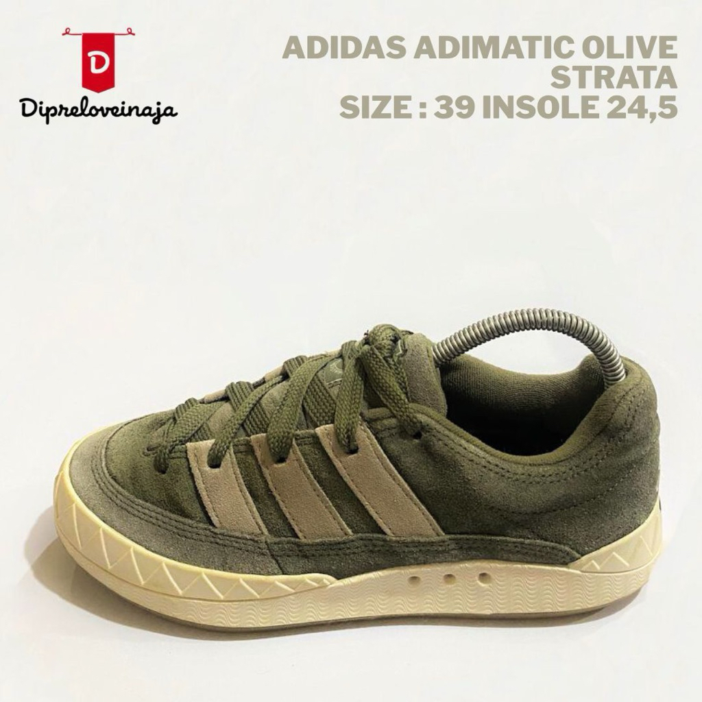 ADIDAS ADIMATIC OLIVE VINTAGE COLOR PRELOVED