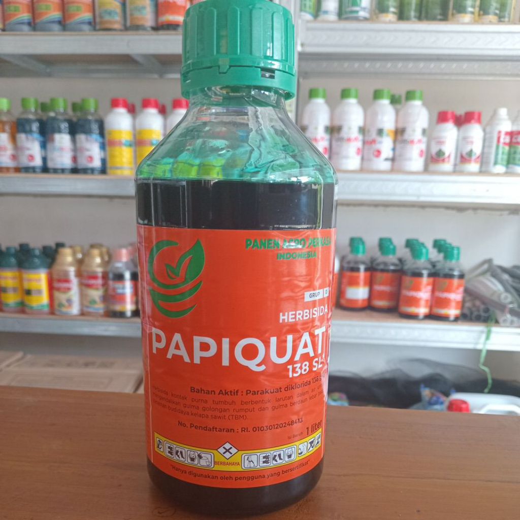 herbisida PAPIQUAT 138sl bahan aktif parakuat diklorida racun rumput