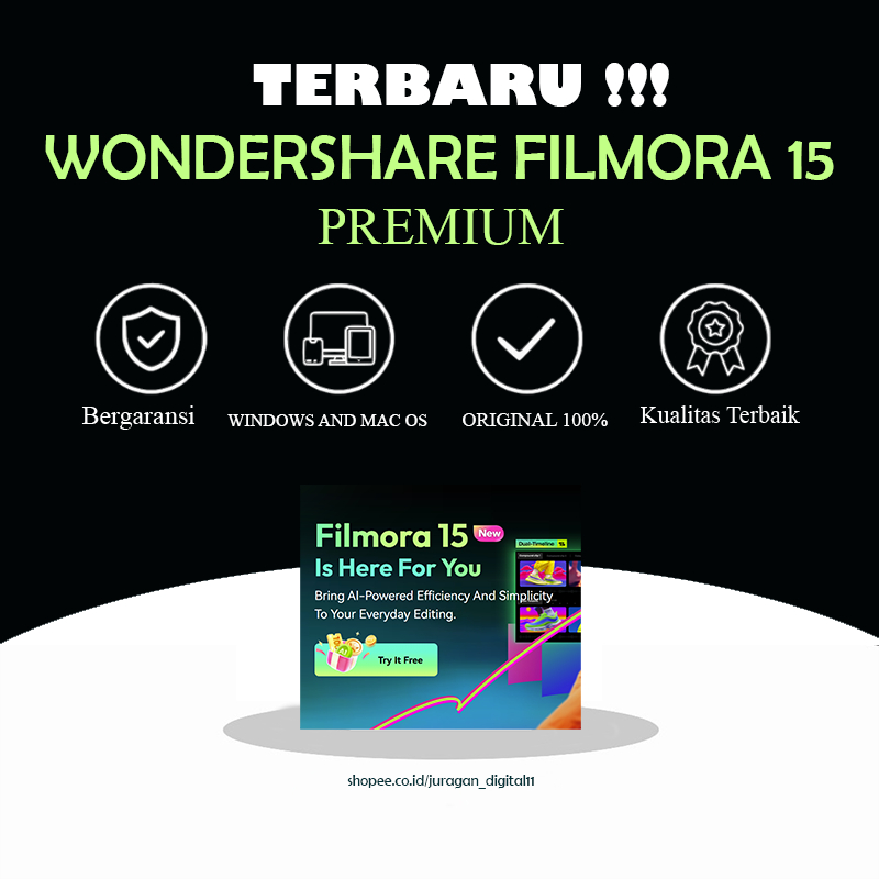 FILMORA 15 TANPA WATERMARK ORIGINAL