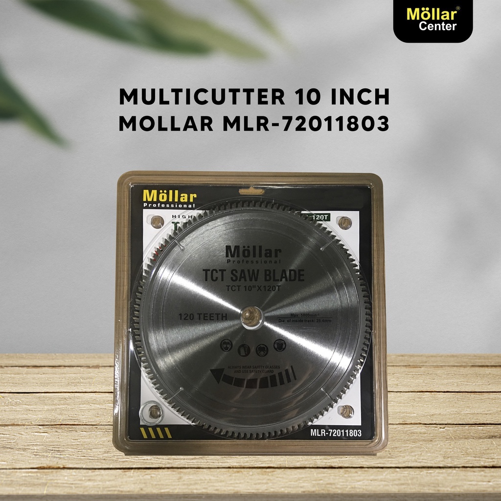 Mata Gergaji Aluminium Mollar 10"x120T Circular Saw TCT 10 Inch