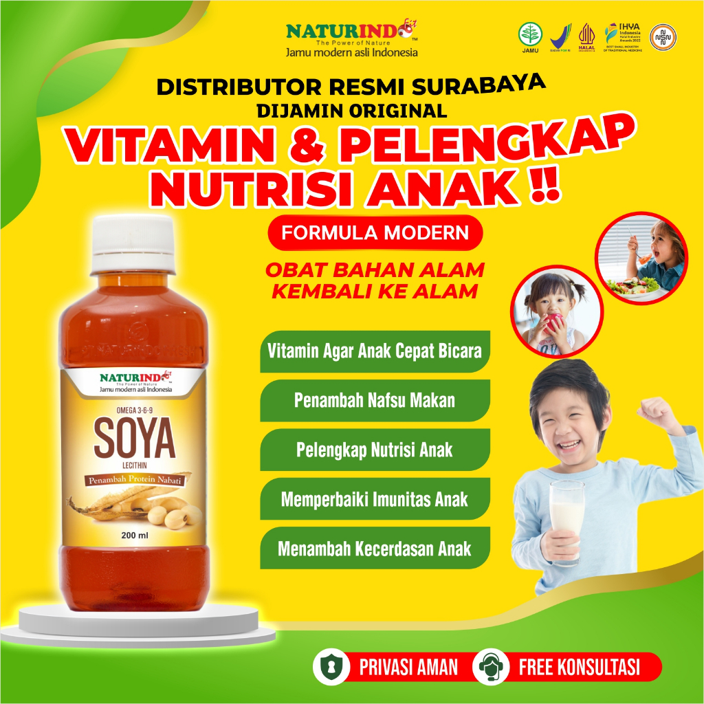 Vitamin Anak Cepat Lancar Bicara Obat Anak Speech Delay Terlambat Bicara Omega 3 6 9 Soya Lecithin