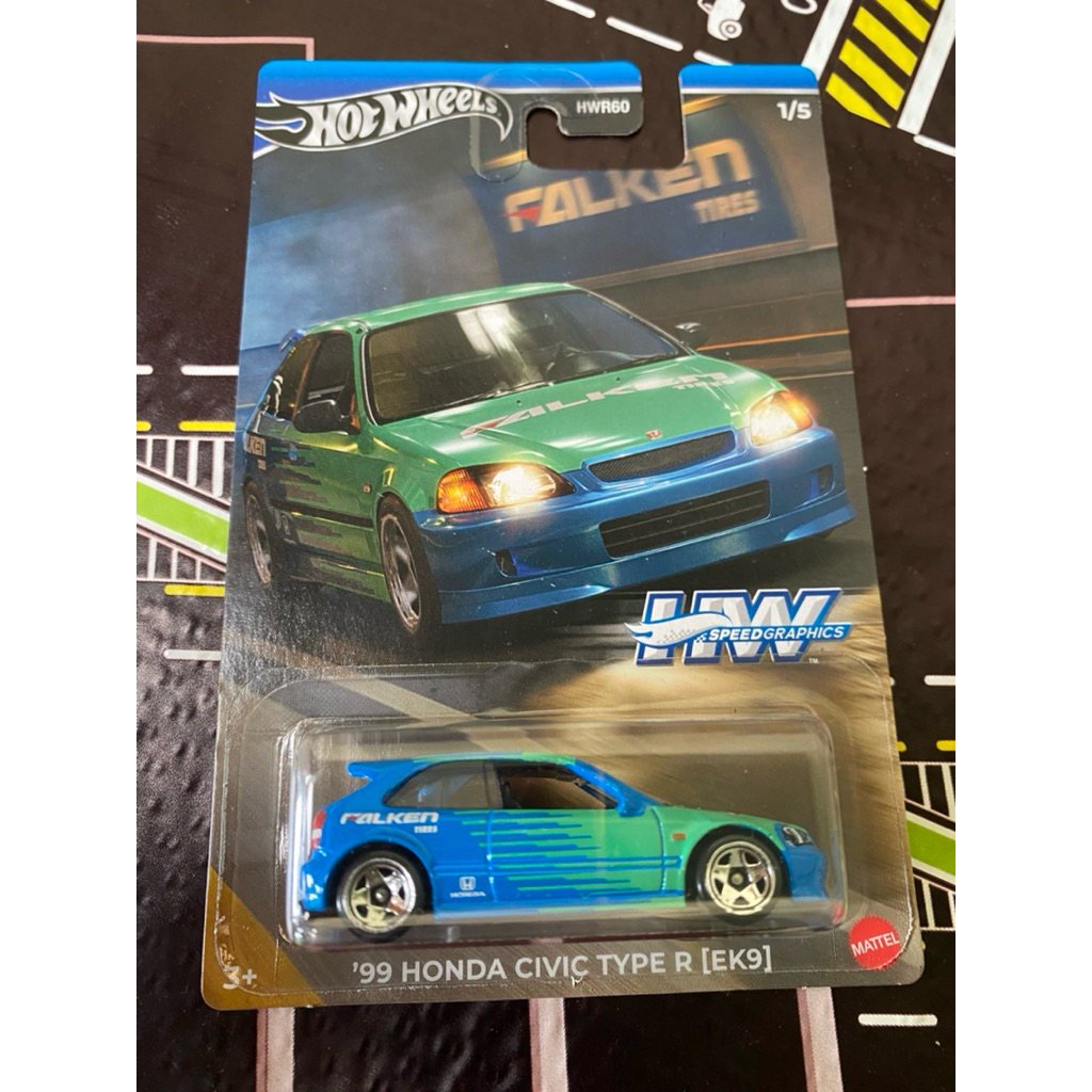 Hot Wheels Honda Civic EK9 & Civic EG
