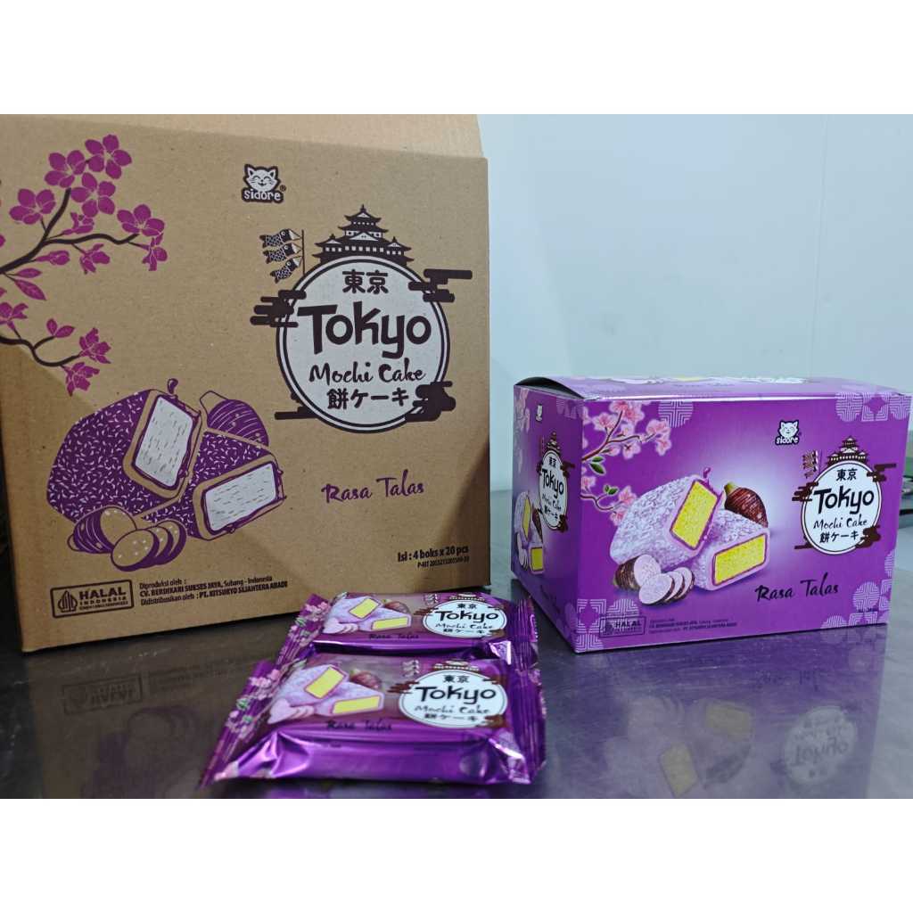 Tokyo Mochi Cake BOX isi 20 pcs