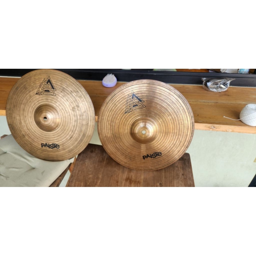 cymbal hihat 14 paiste 802 second