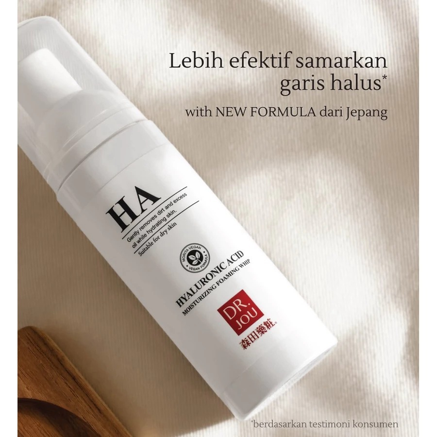 Dr. JOU Gentle Cleansing Whip Facial Wash 150ml Anti Aging) DR JOU Face Wash Sabun Cuci Muka Glowing