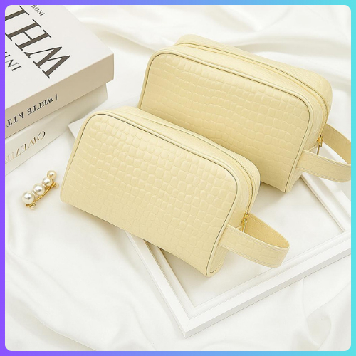 BOS Pouch Croco Souvenir Pernikahan Pouch Kosmetik Pouch Make UP Tas Souvenir