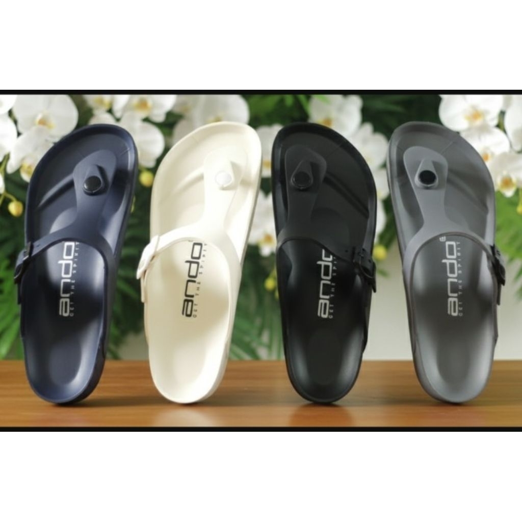 SANDAL ANDO JEPIT TERBARU PRIA WANITA Sandal Ando pria Sandal jepit karet Sandal karet murah