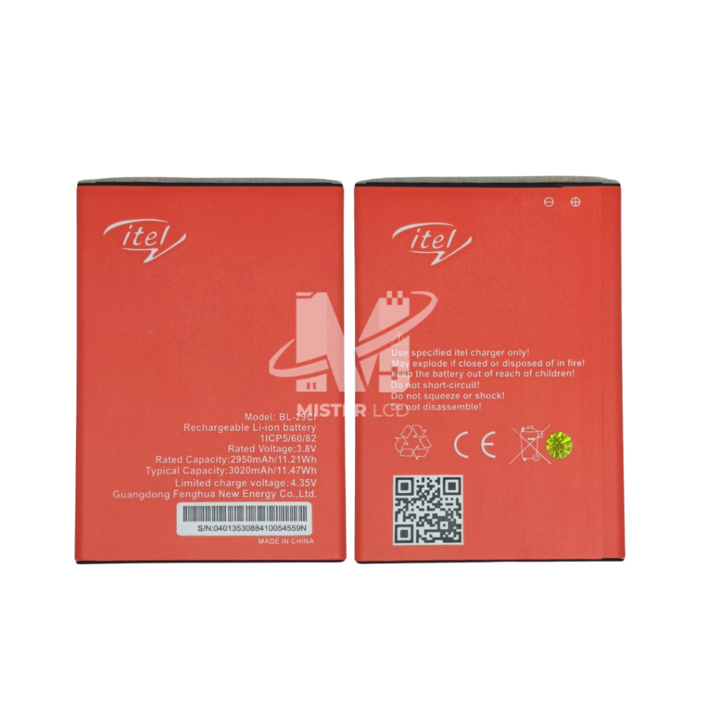 BATERAI / BATTERY / BATRE ITEL A26 / BL-29CI ORI
