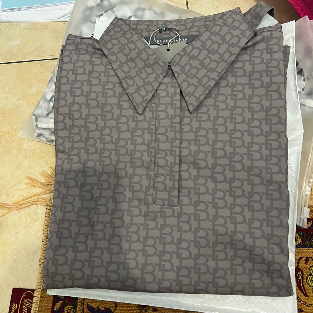 NEW (BARU) MONOGRAM POLO BUTTONSCARVES BJ BENANG JARUM PARFUME